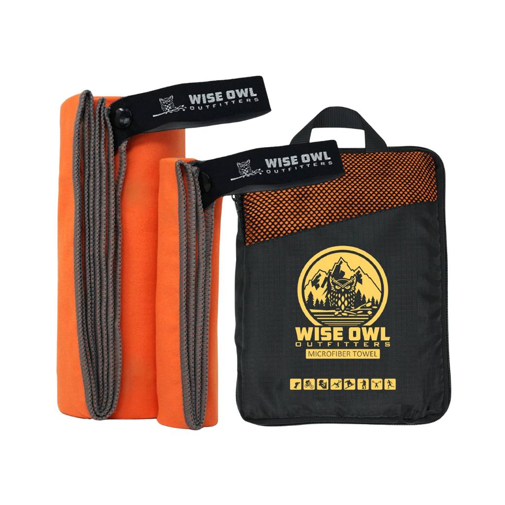 Gear 44 Wise Owl Microfiber Camping Towel
